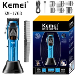 ✨ Kemei KM-1763 – Clipper Profesional con Estilo y Potencia ✨