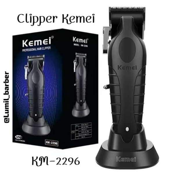 🔥 Kemei KM-2296 – Cortadora Profesional con Estilo y Precisión 🔥 - Imagen 3
