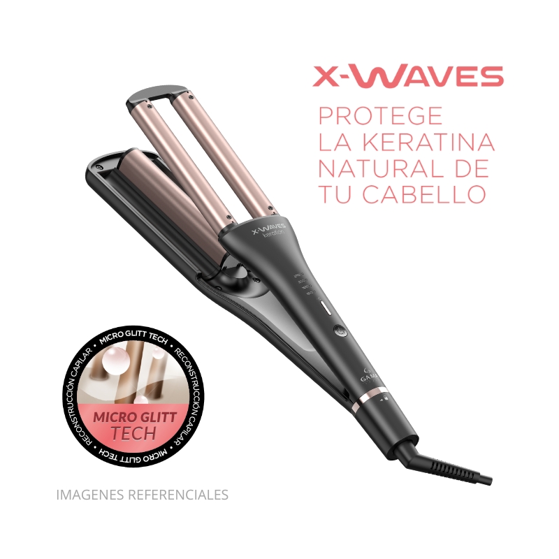 Rizador GAMA X-Waves Keration